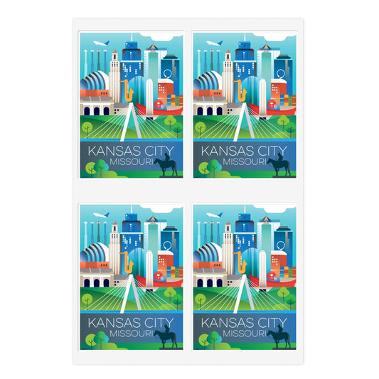 Kansas City Sticker Sheet