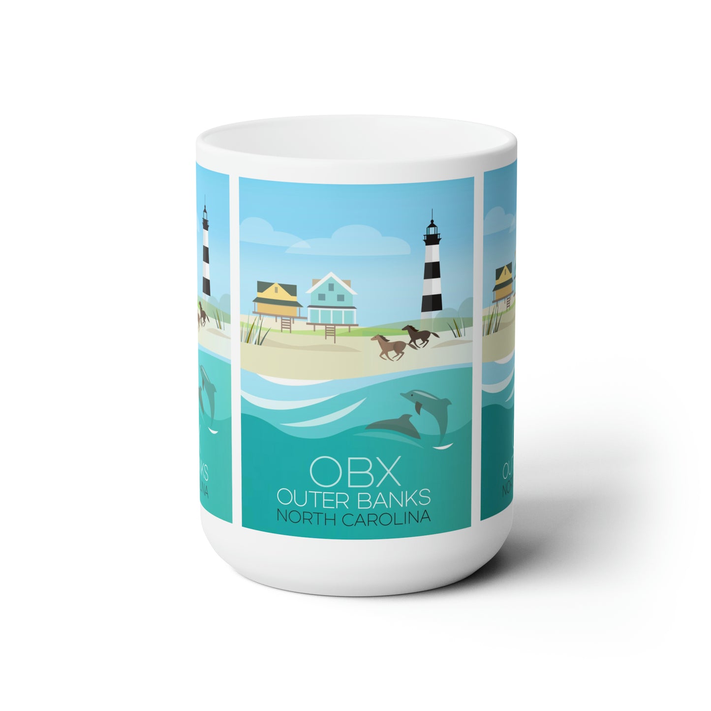 Outer Banks Keramiktasse 11oz oder 15oz