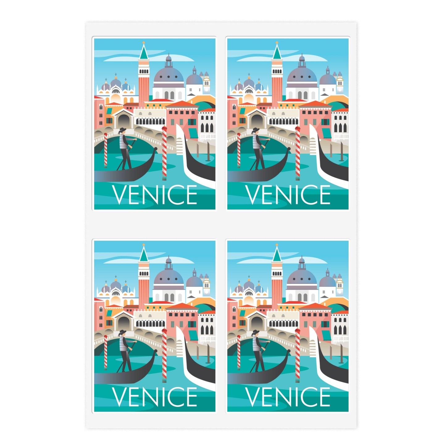 Venice Sticker Sheet