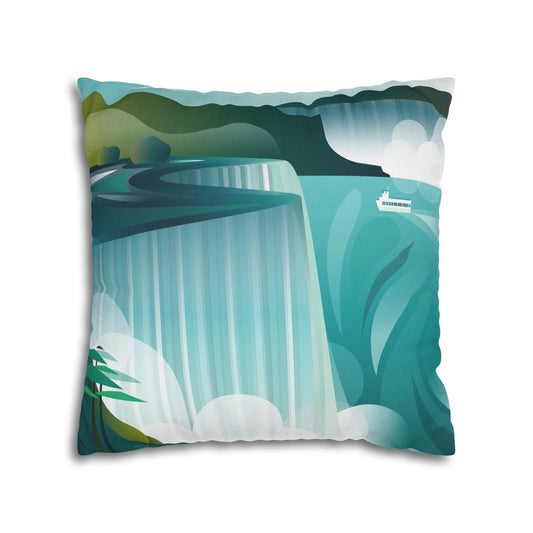 Housse de coussin des chutes du Niagara