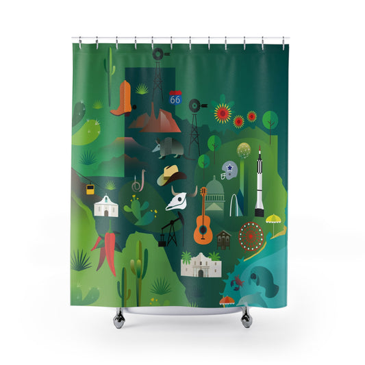 Texas Shower Curtain