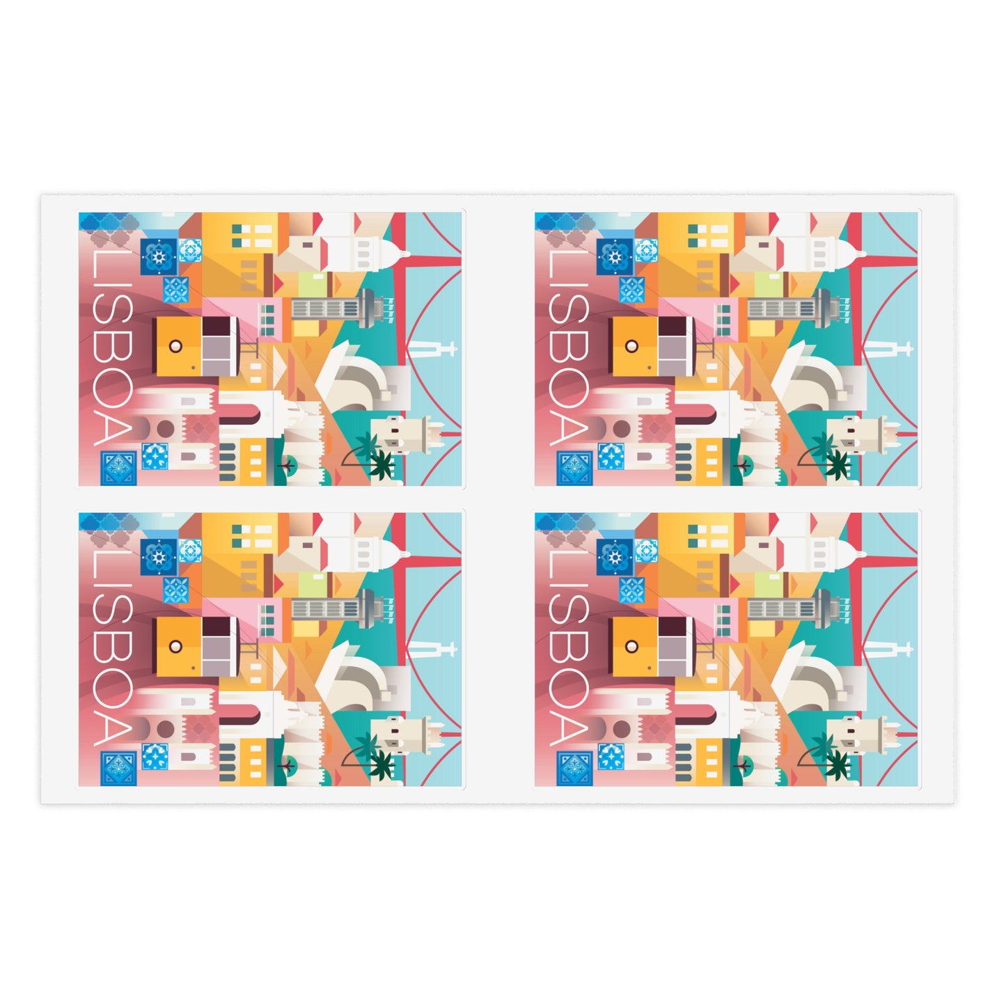 Lisbon Sticker Sheet