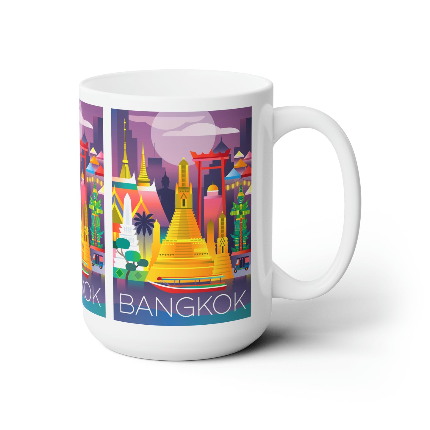 Bangkok Ceramic Mug 11oz or 15oz