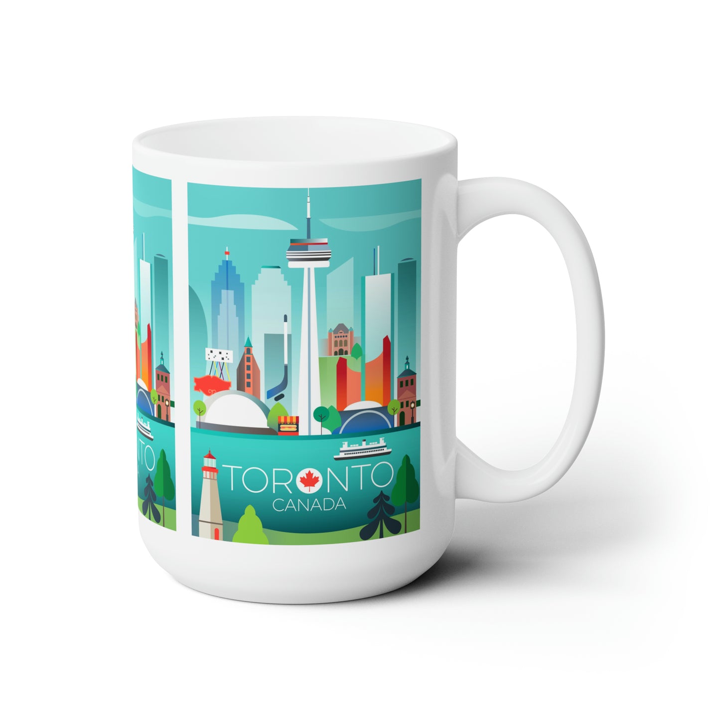 Tasse en céramique de Toronto 11oz ou 15oz 