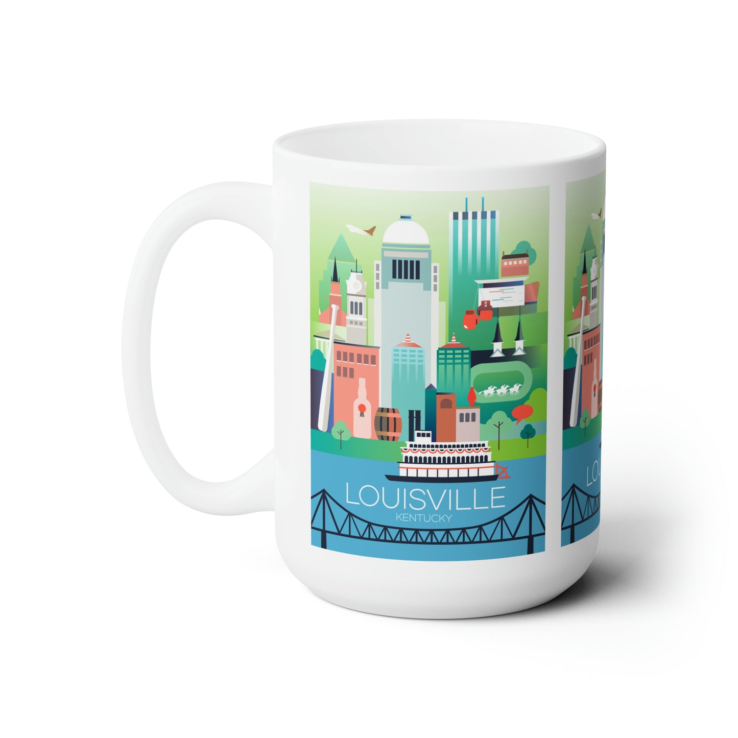 Louisville Ceramic Mug 11oz or 15oz