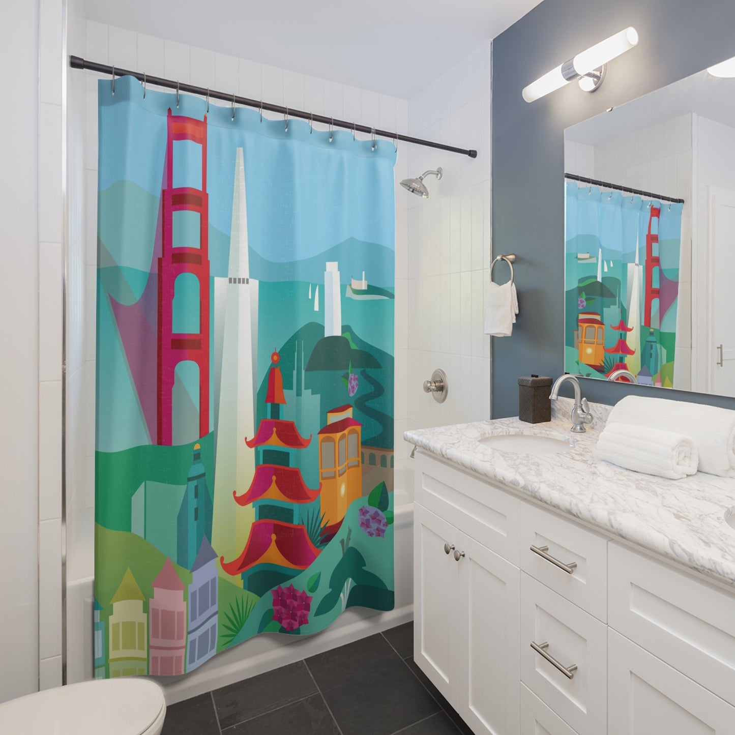 San Francisco Shower Curtain