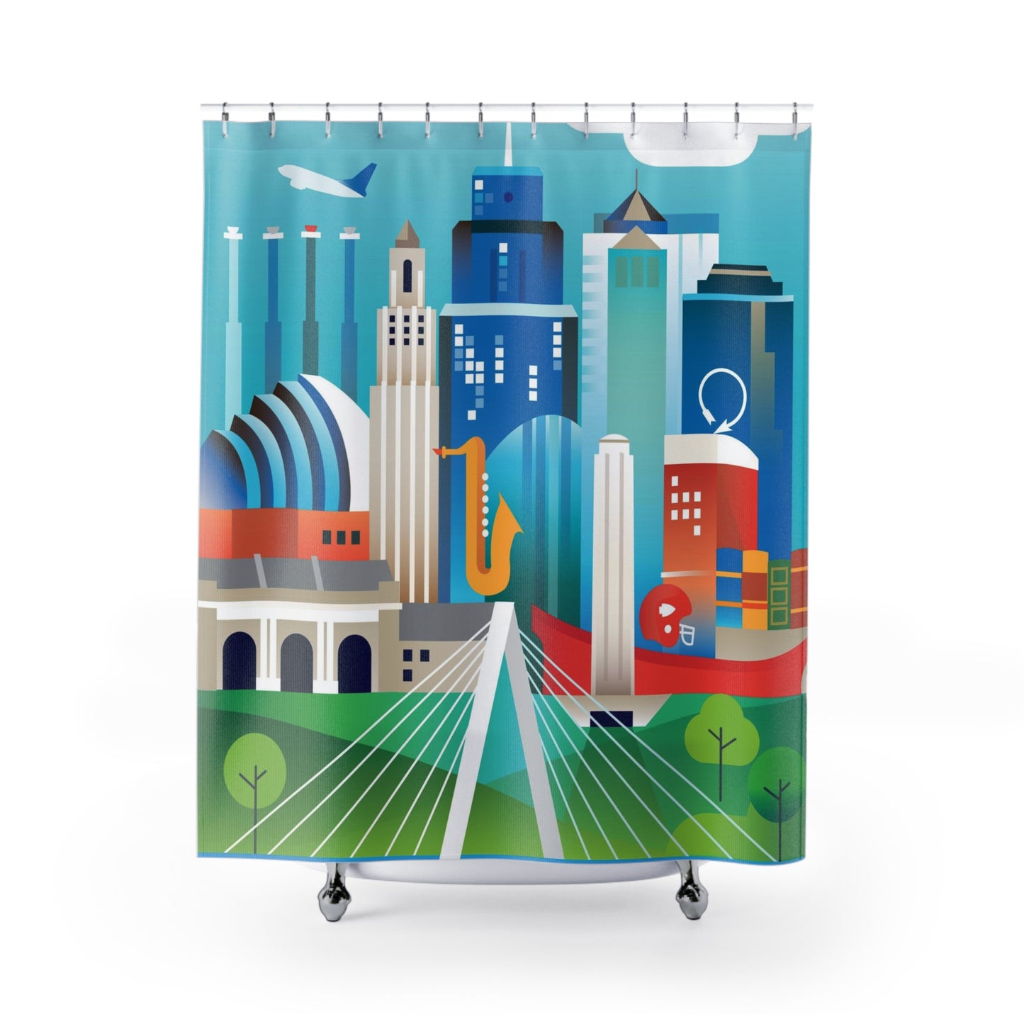 Kansas City Shower Curtain