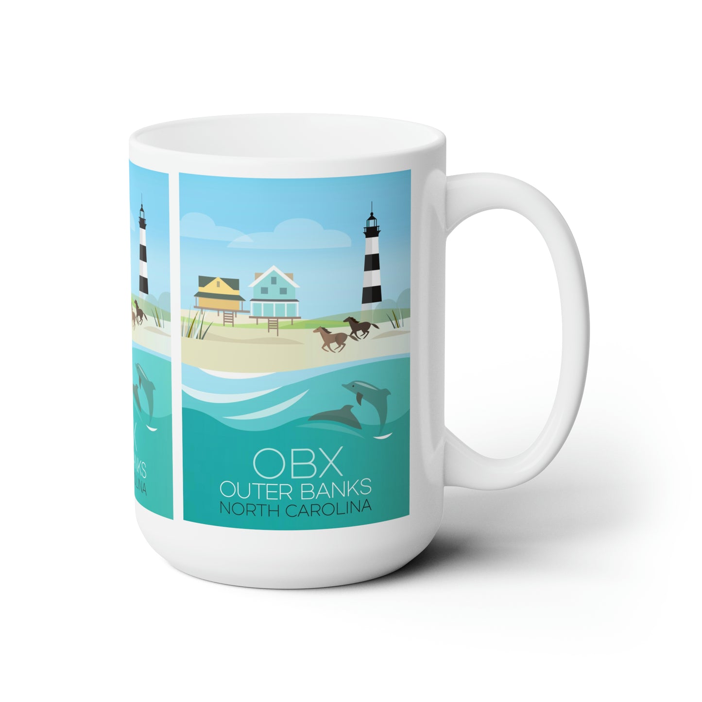 Tasse en céramique Outer Banks 11oz ou 15oz 