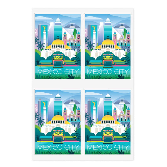 Mexico City Sticker Sheet