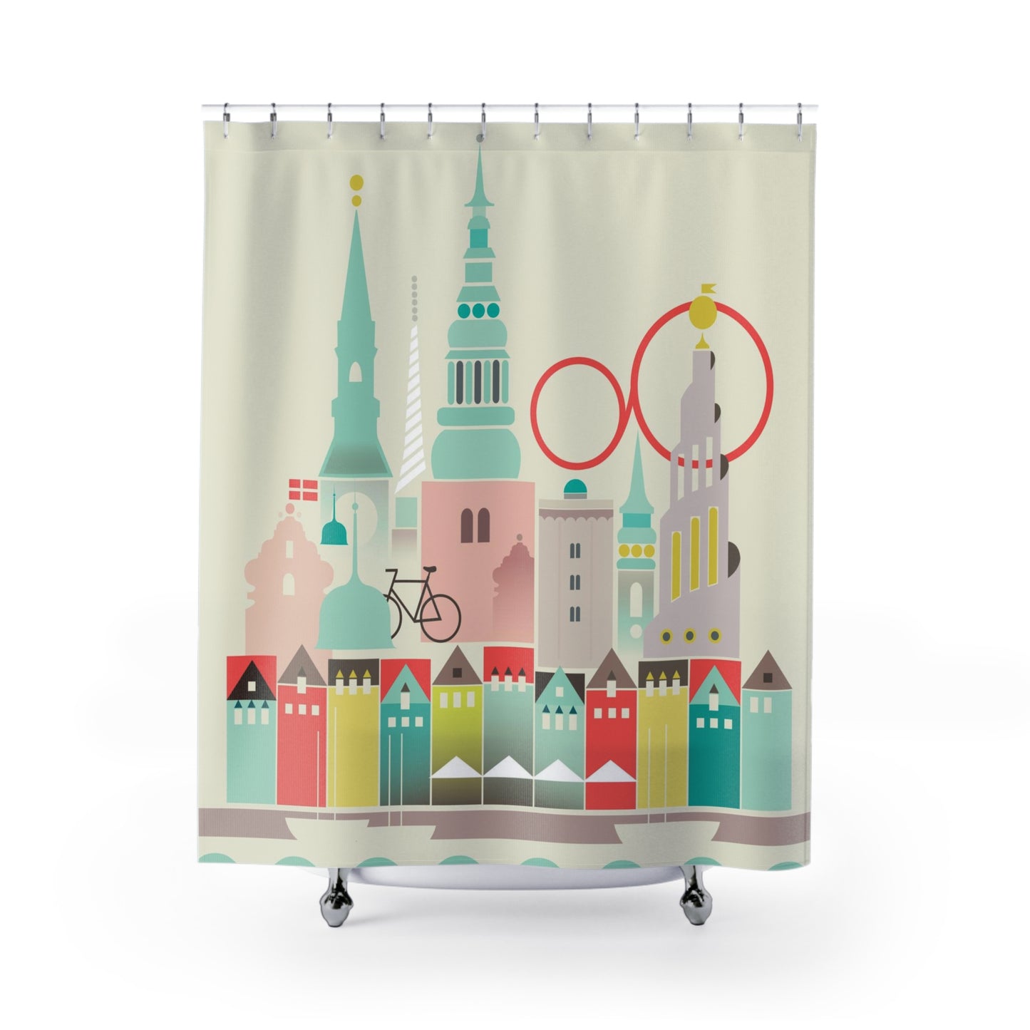 Copenhagen Shower Curtain