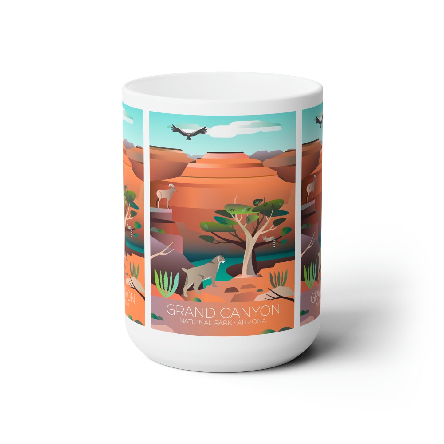 Tasse en céramique Grand Canyon 2 11oz ou 15oz 