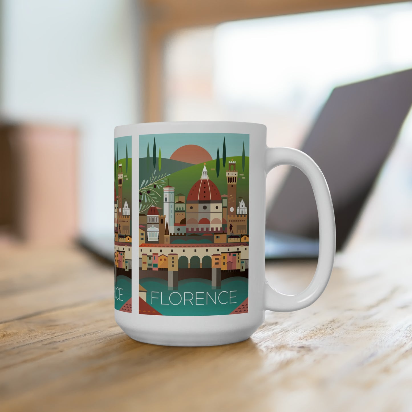 Tasse en céramique Florence 11oz ou 15oz