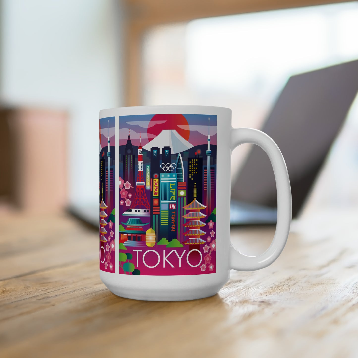 Tasse en céramique Tokyo 11oz ou 15oz 