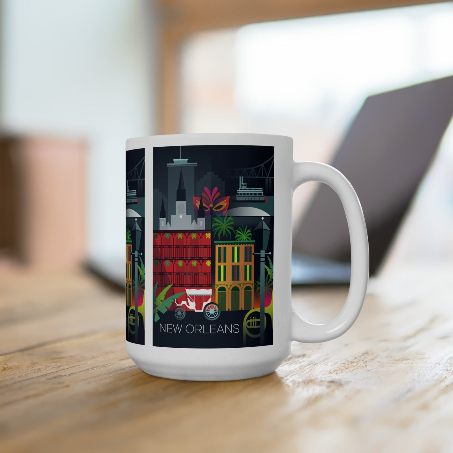 New Orleans Ceramic Mug 11oz or 15oz