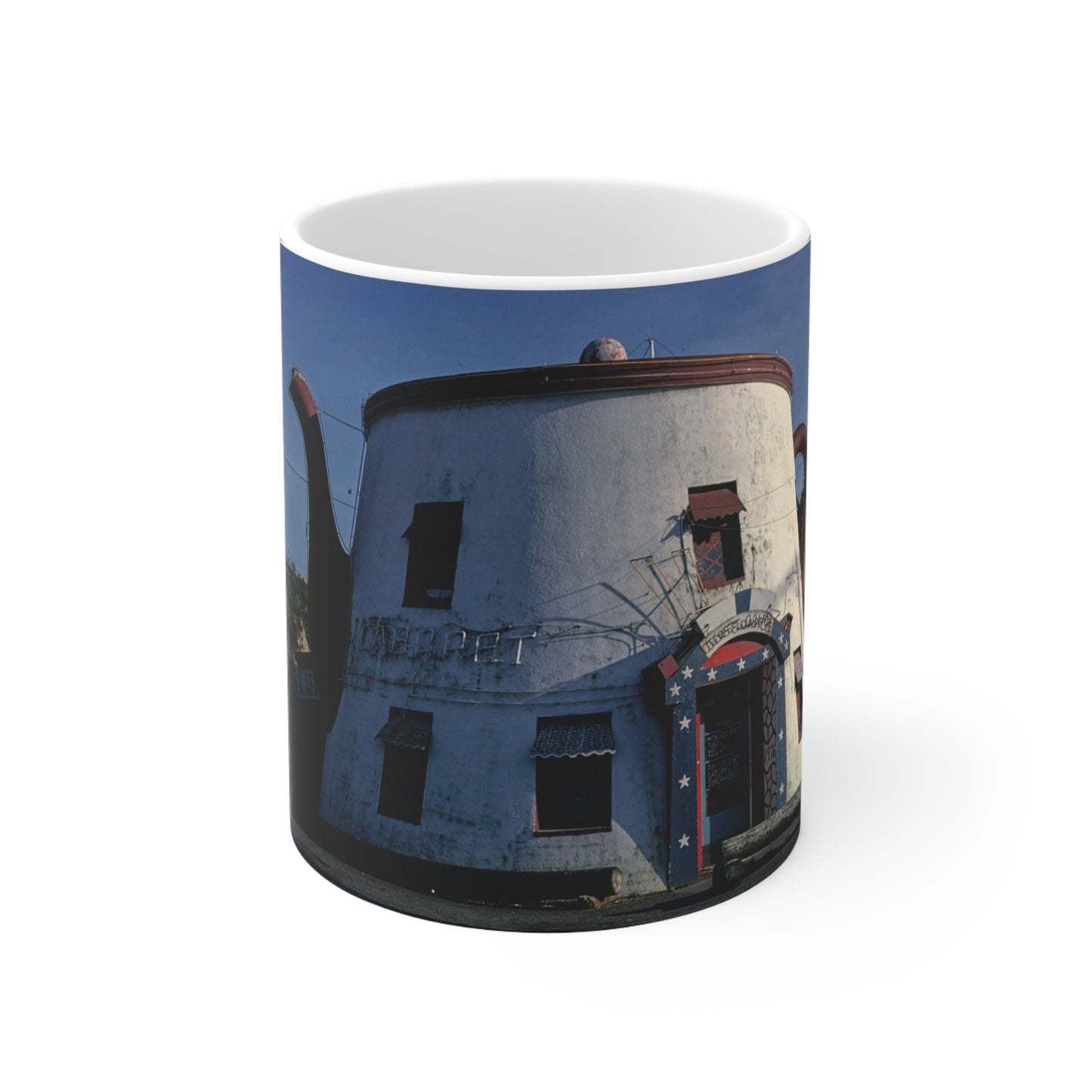 ROADSIDE MUGS - Coffepot Ceramic Mug 11oz