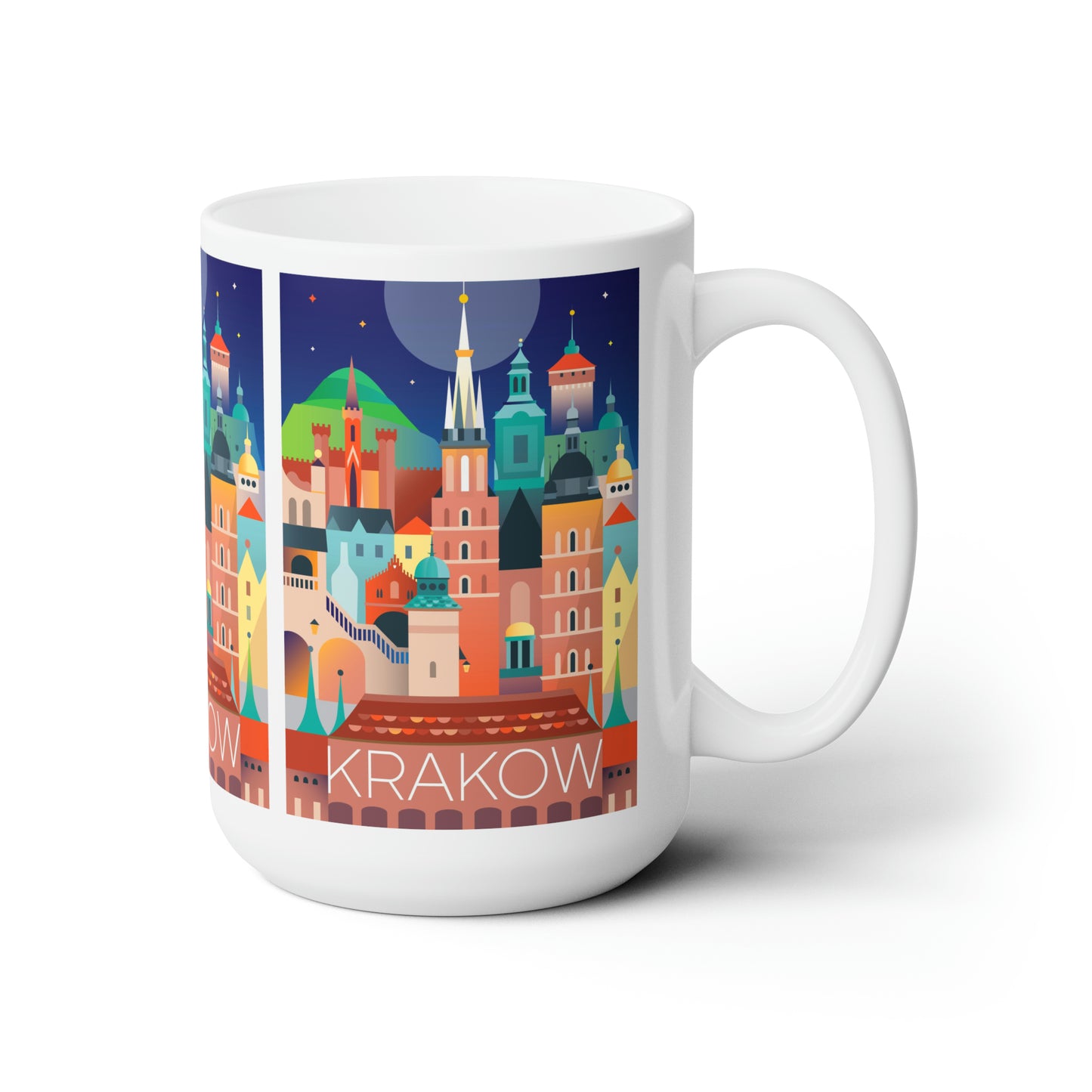 Krakow Ceramic Mug 11oz or 15oz