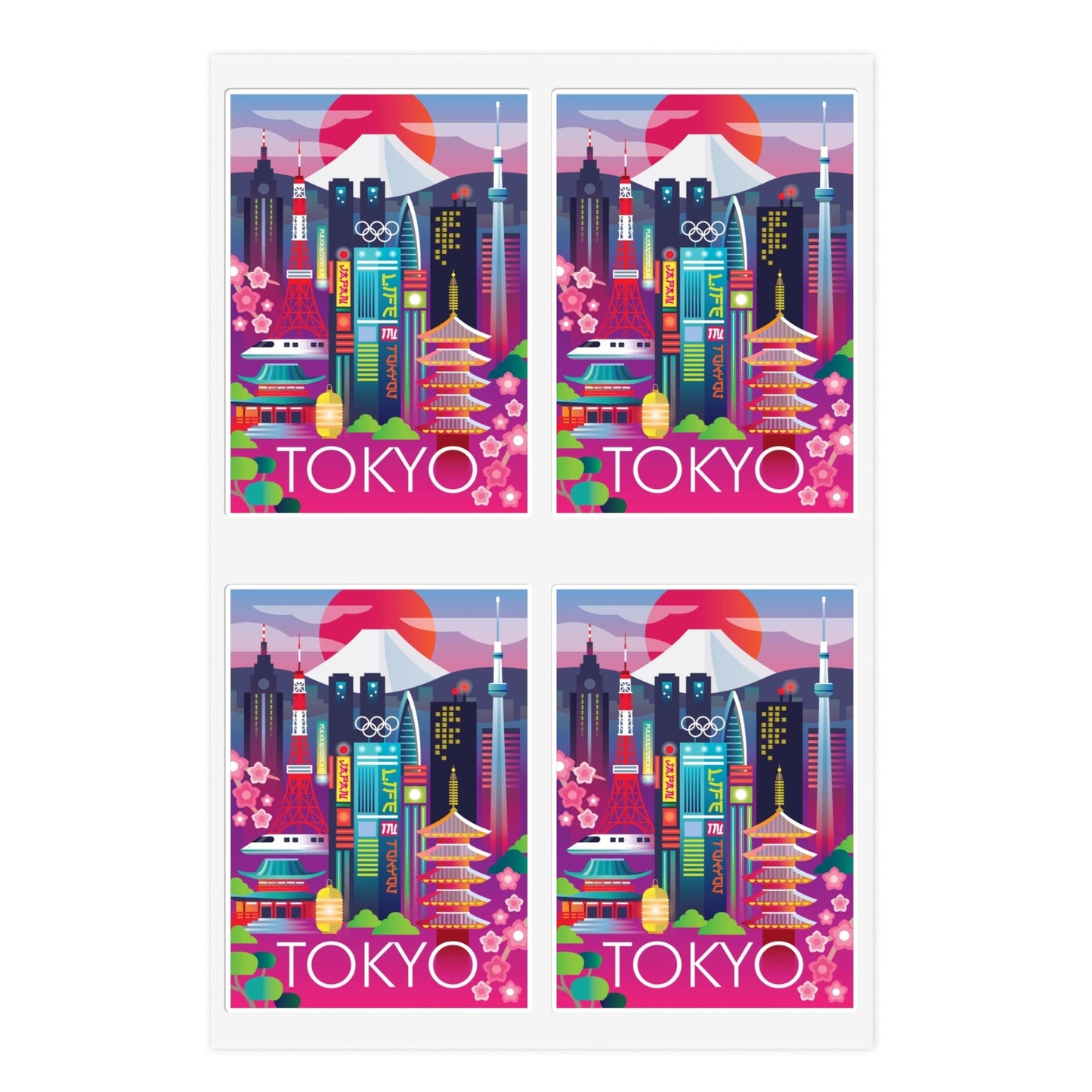 Tokyo Sticker Sheet