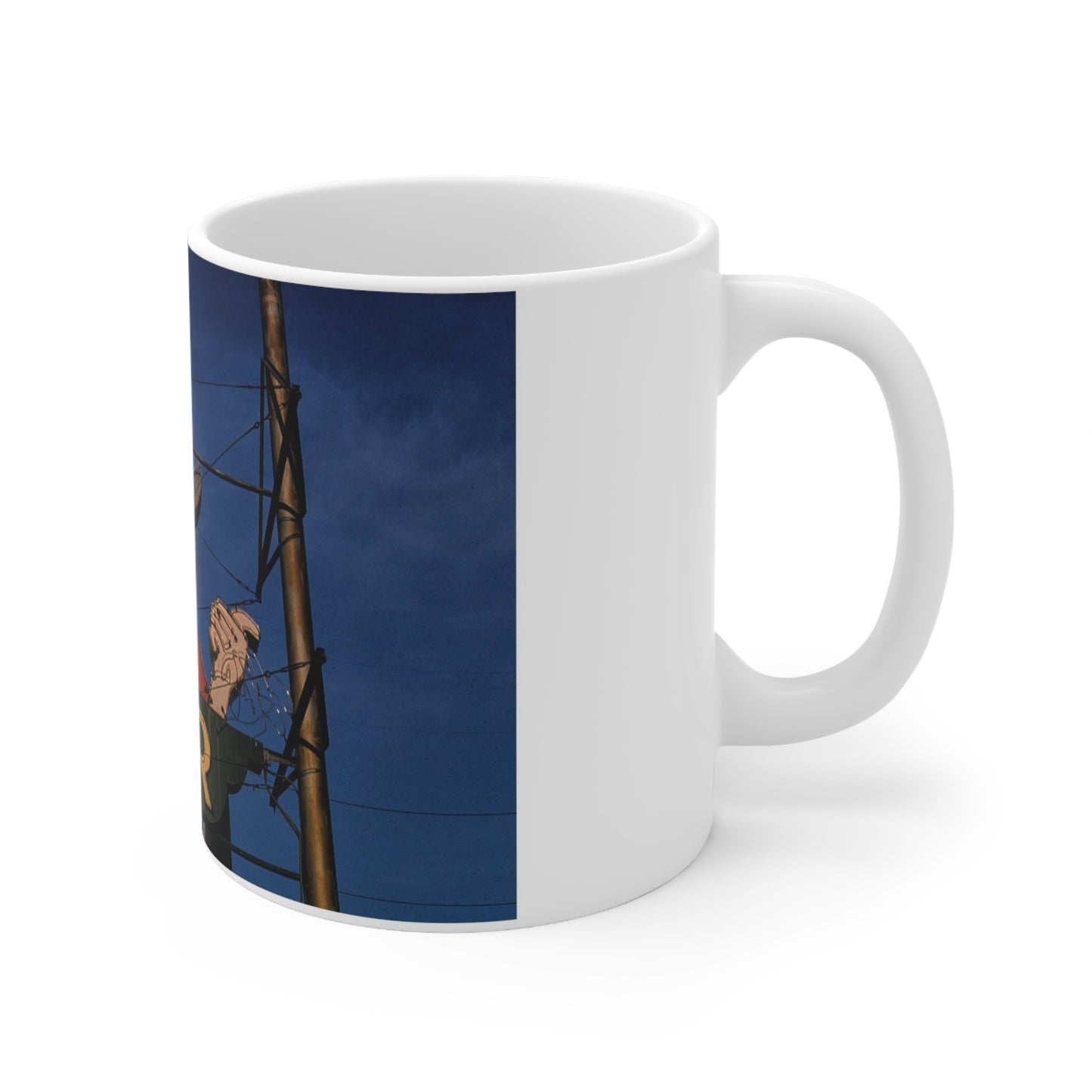 ROADSIDE MUGS - Spur Bar Keramikbecher 11oz