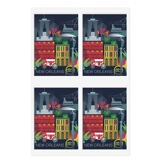 New Orleans Sticker Sheet