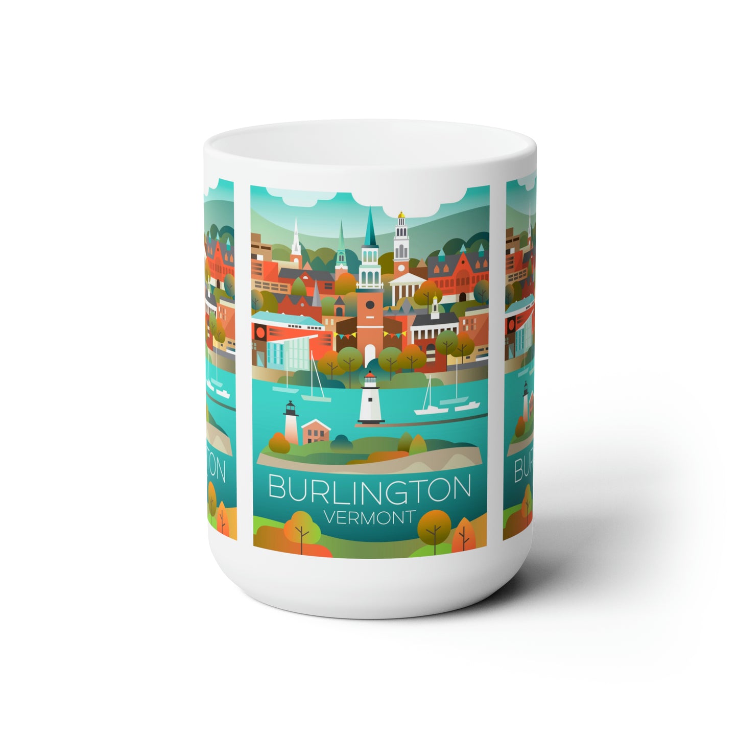 Burlington Ceramic Mug 11oz or 15oz