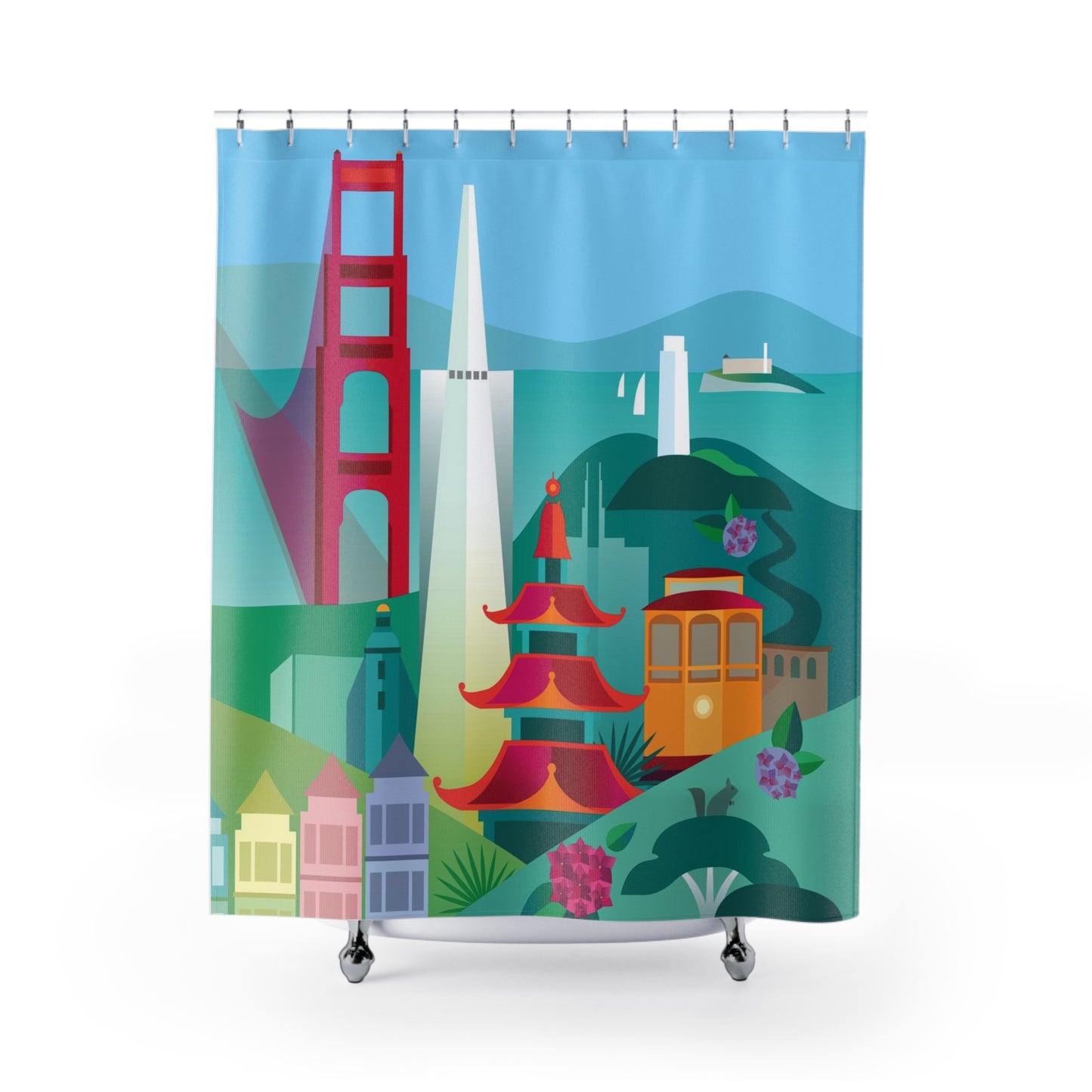 San Francisco Shower Curtain