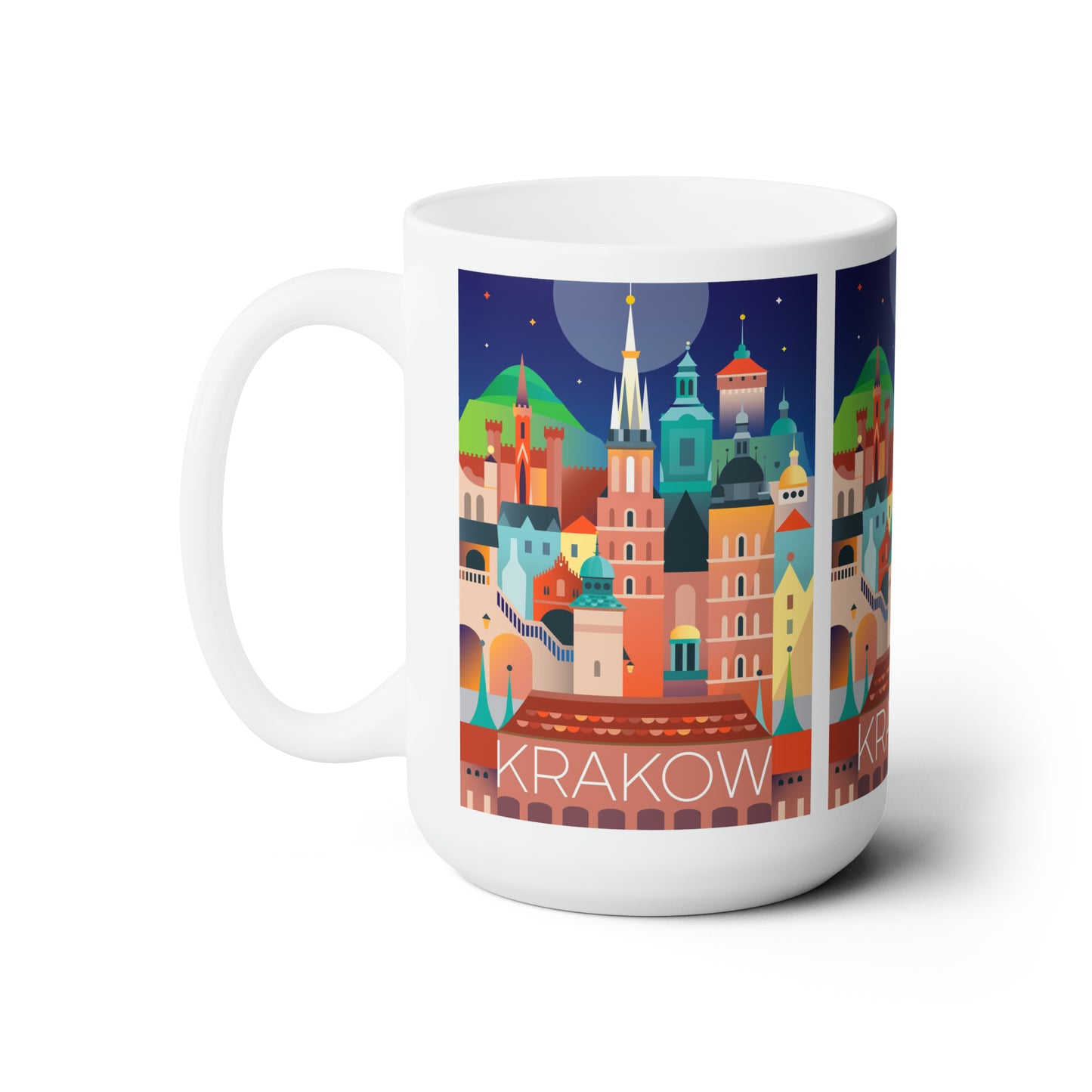 Krakow Ceramic Mug 11oz or 15oz