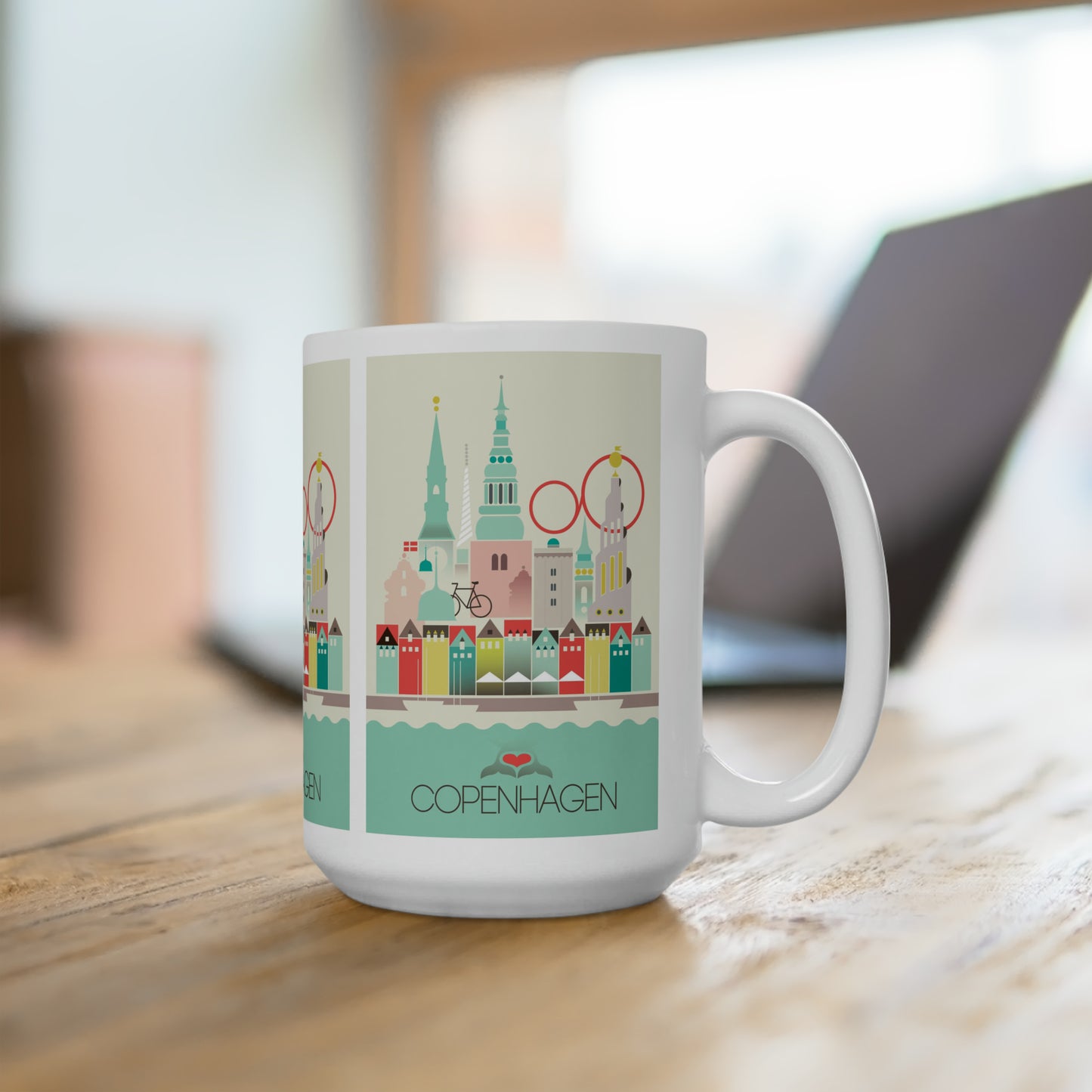 Copenhagen Ceramic Mug 11oz or 15oz