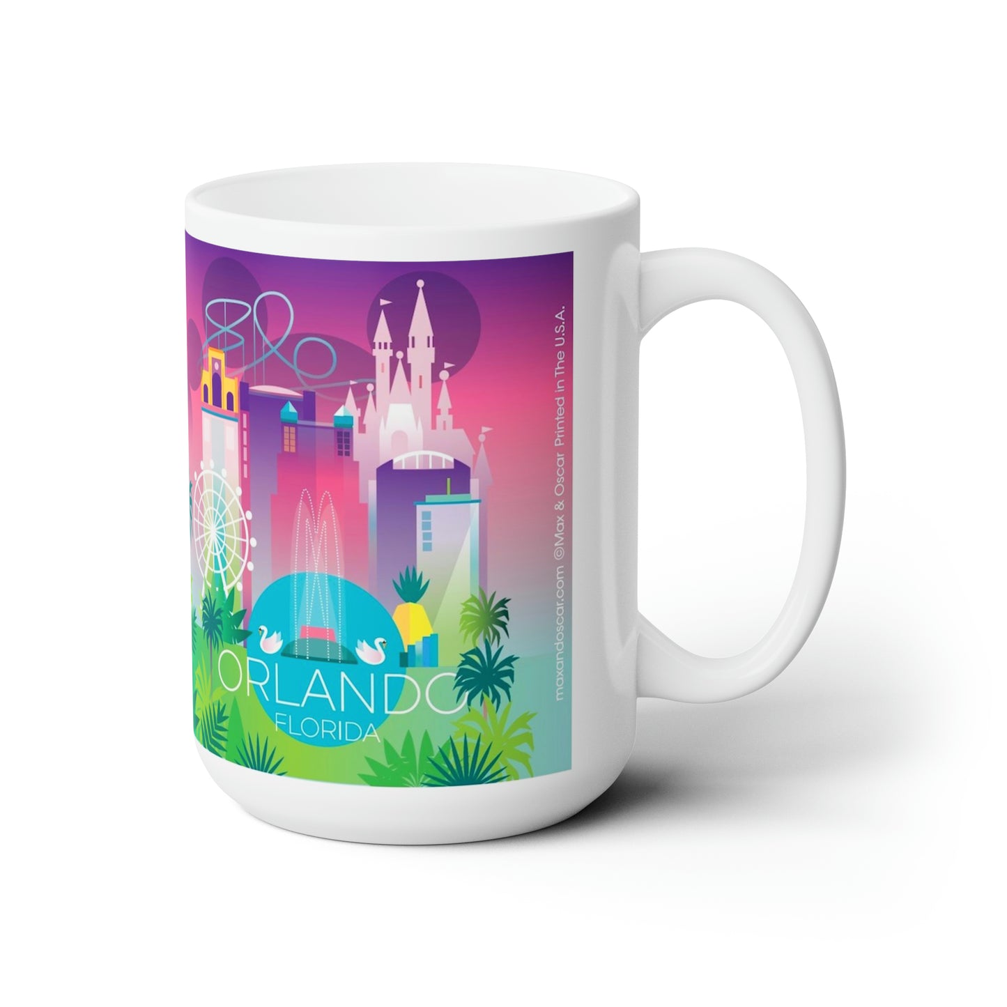 Orlando Ceramic Mug 11oz or 15oz