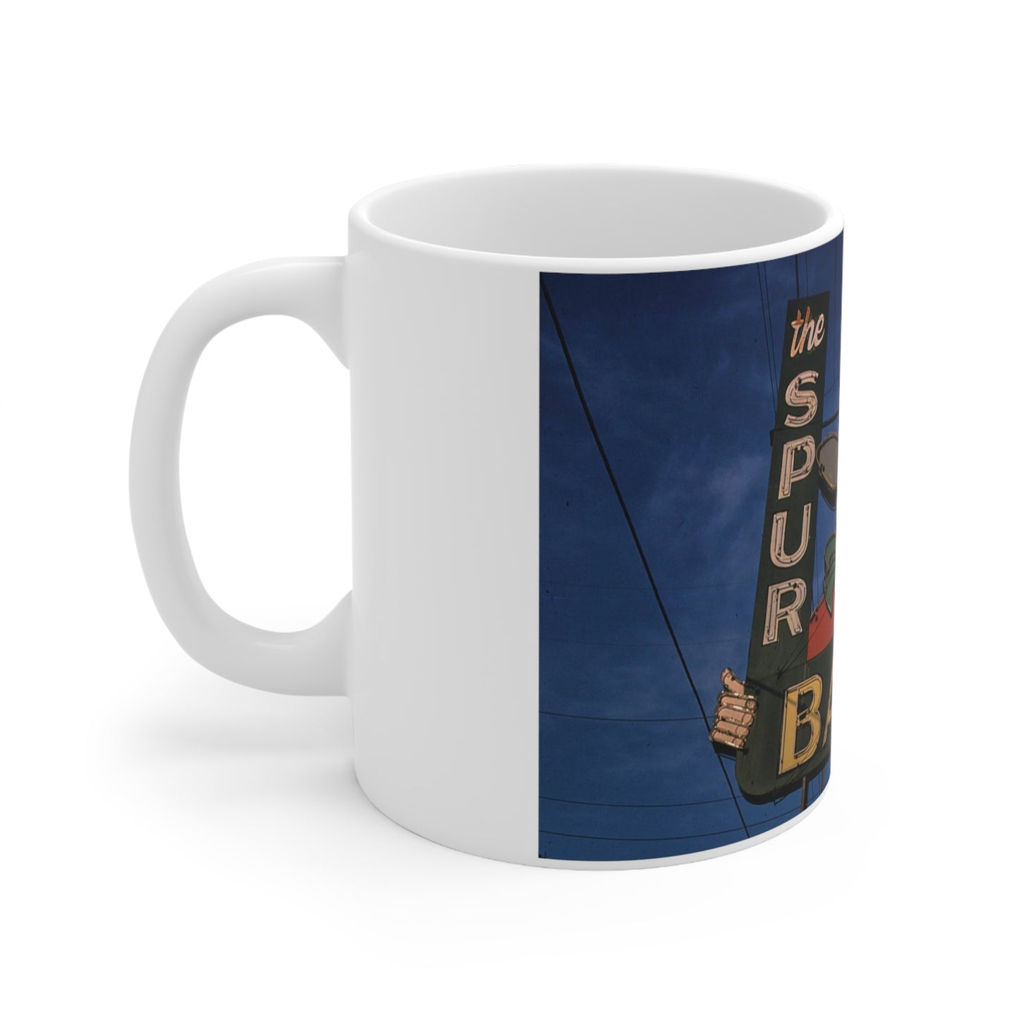 ROADSIDE MUGS - Spur Bar Keramikbecher 11oz