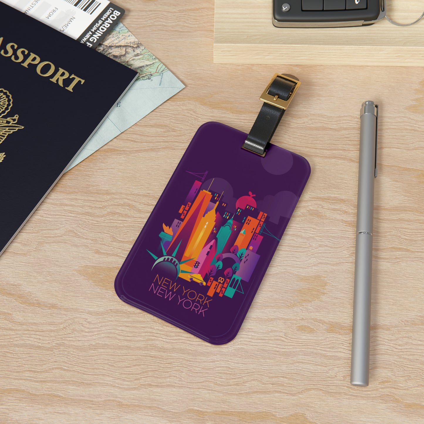 New York City Luggage Tag