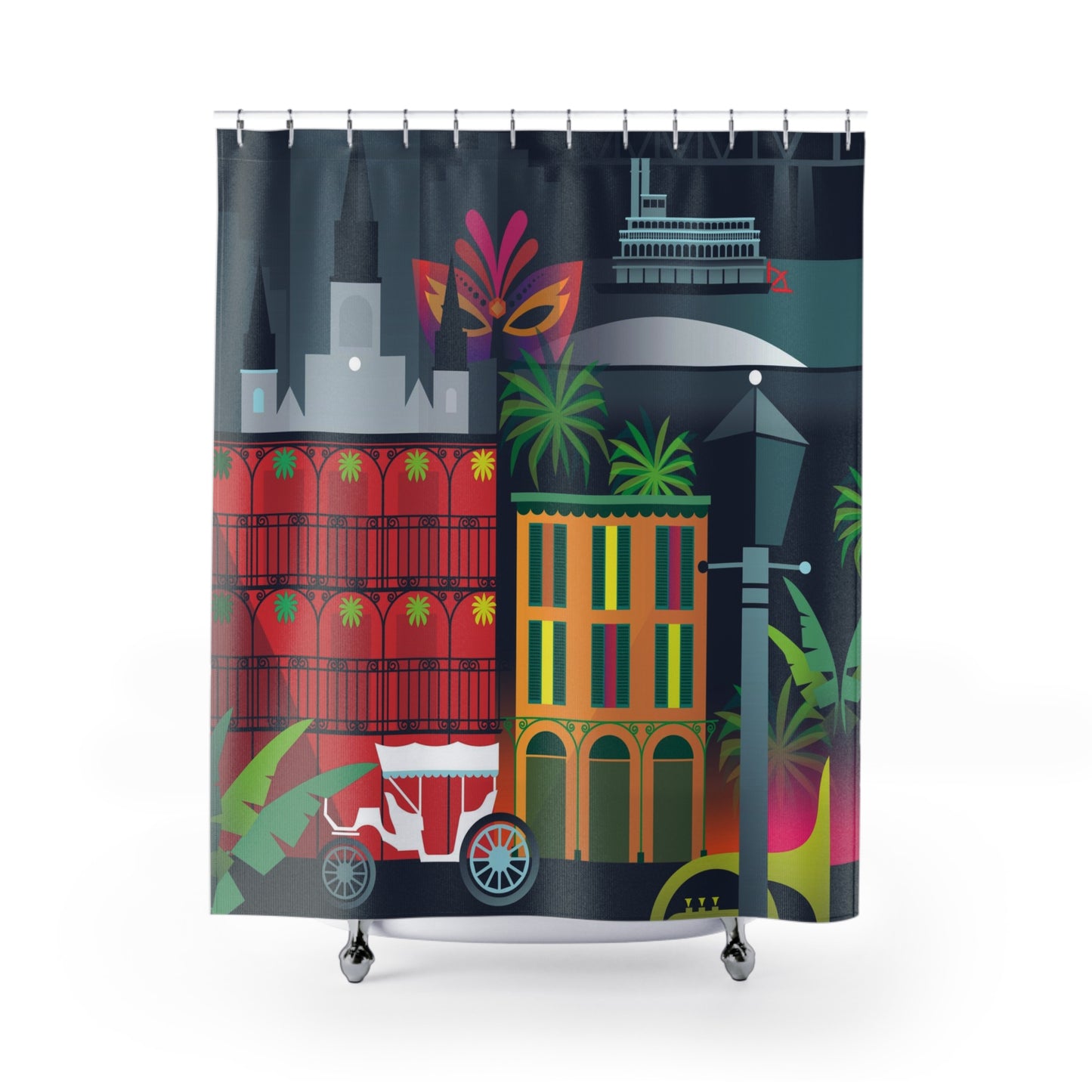 New Orleans Shower Curtain