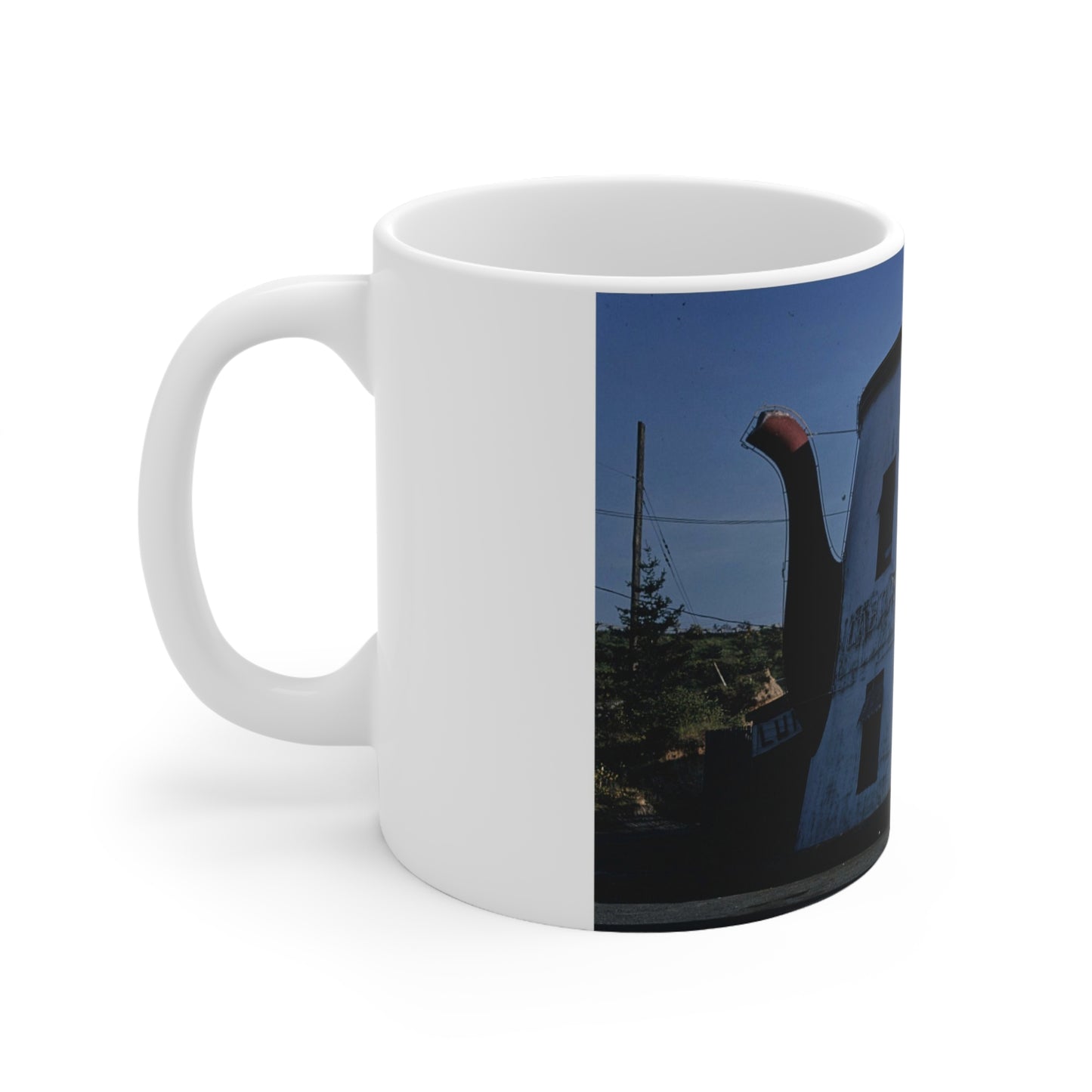 ROADSIDE MUGS - Coffepot Ceramic Mug 11oz