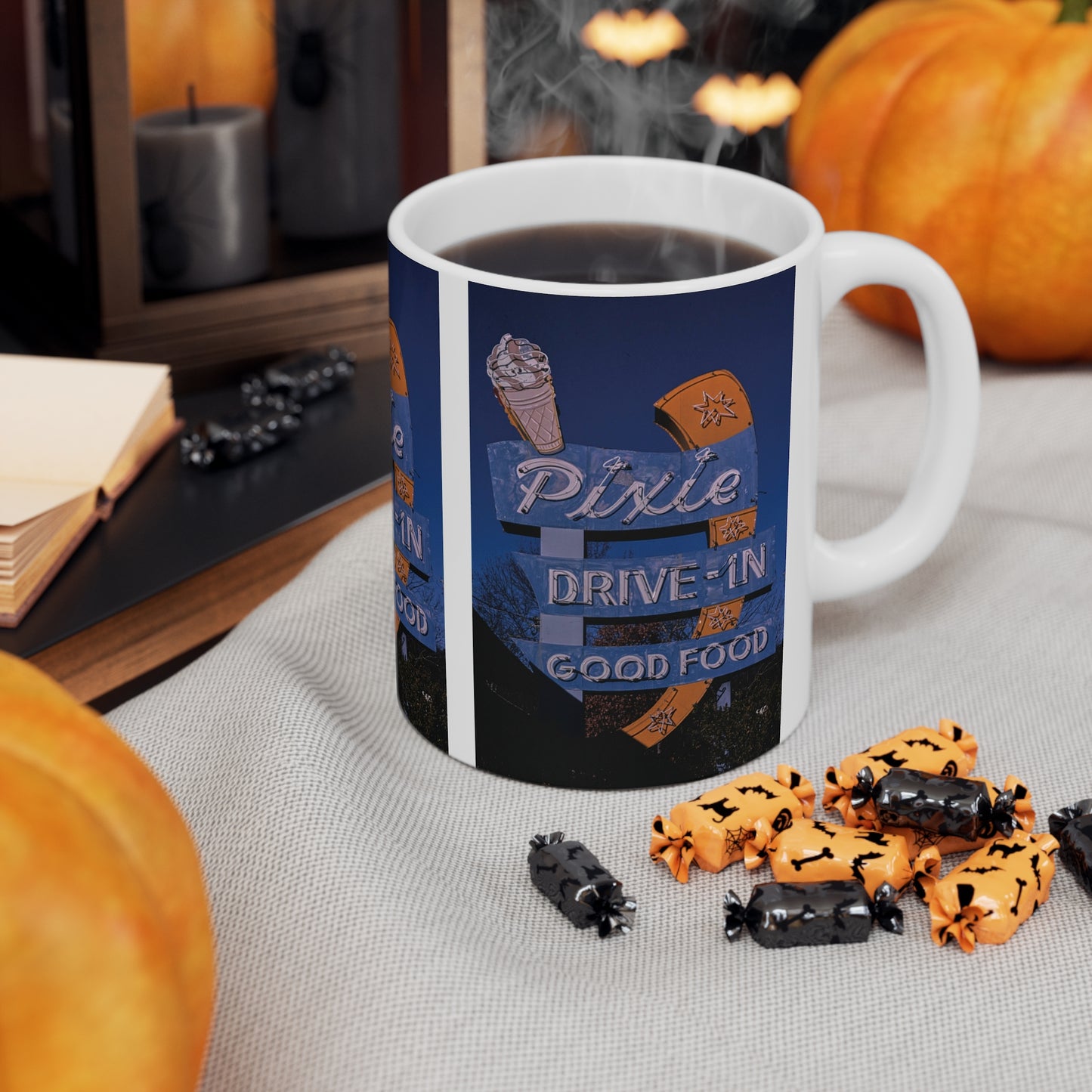 ROADSIDE MUGS - Pixie Drive-In Ceramic Mug 11oz