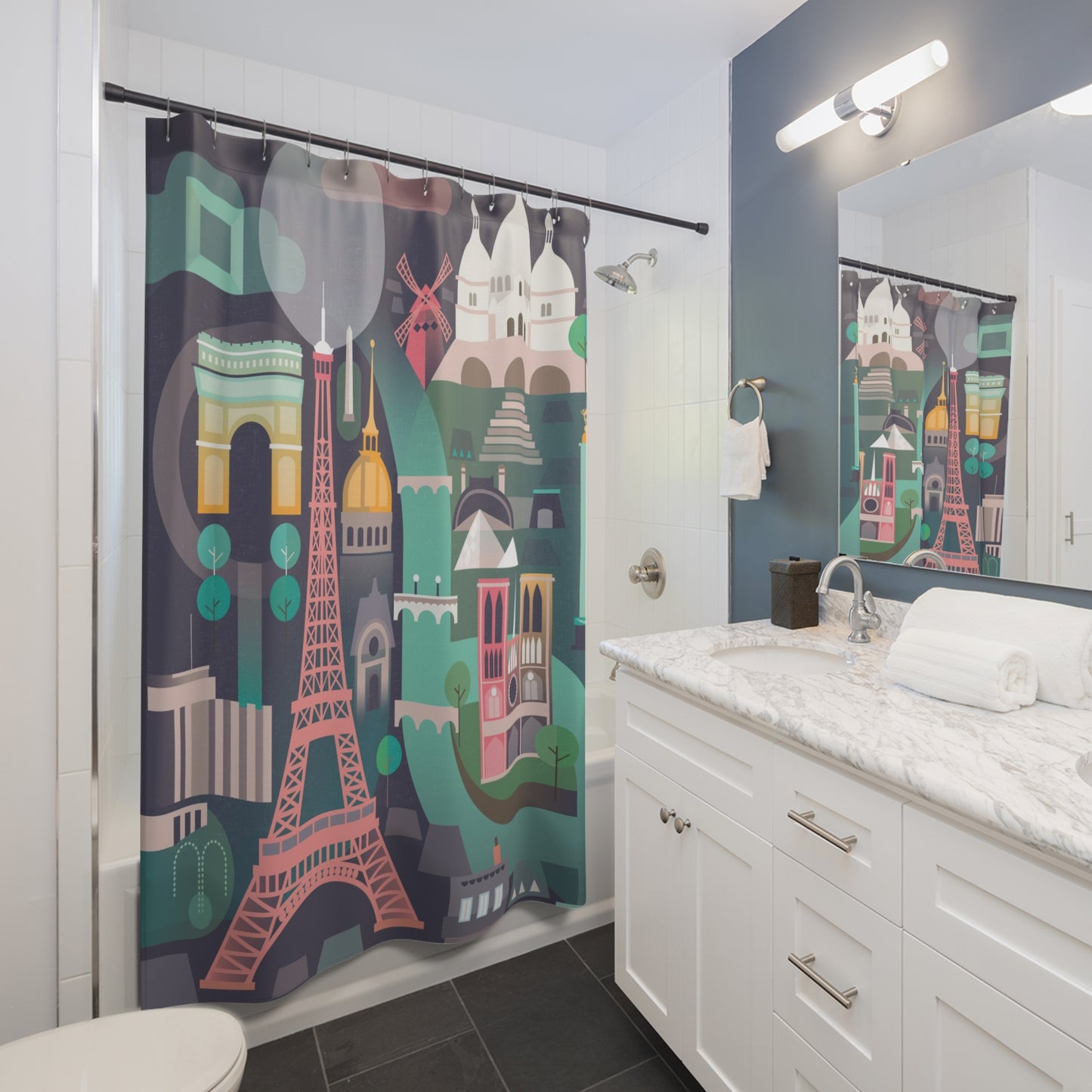 Paris Shower Curtain