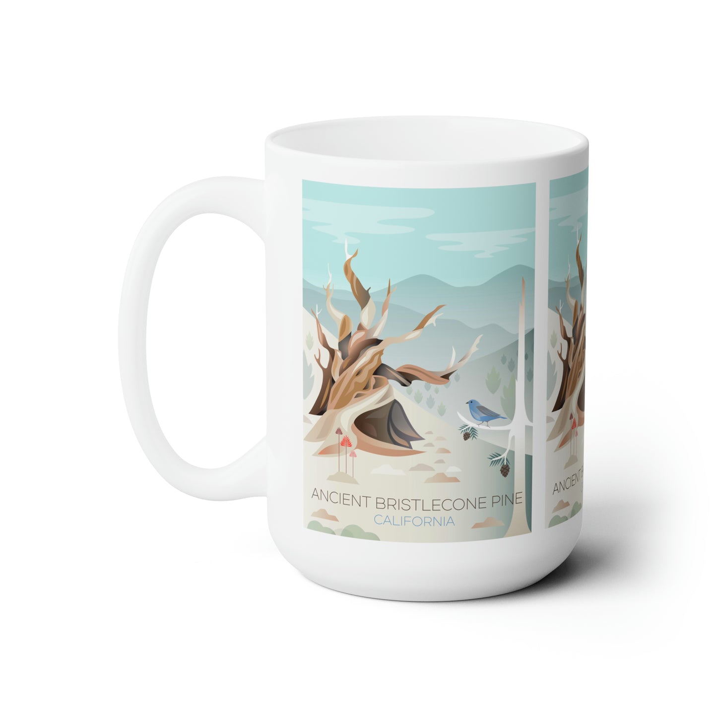 Tasse en céramique Bristlecone antique 11oz ou 15oz