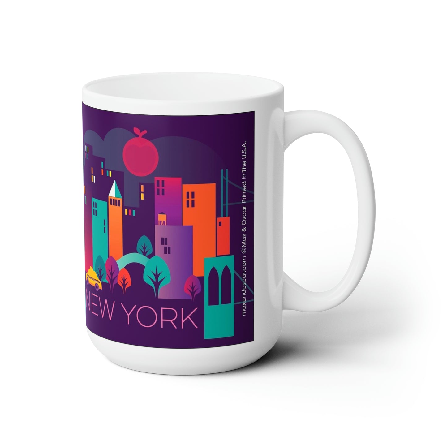 Tasse en céramique de New York City 11oz ou 15oz 