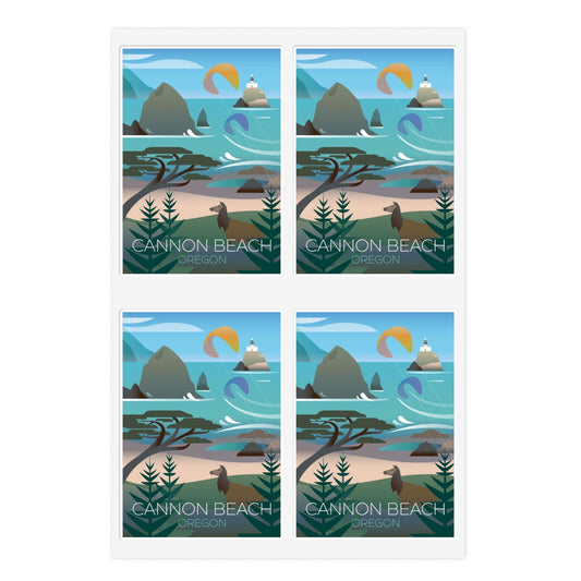 Cannon Beach Sticker Sheet