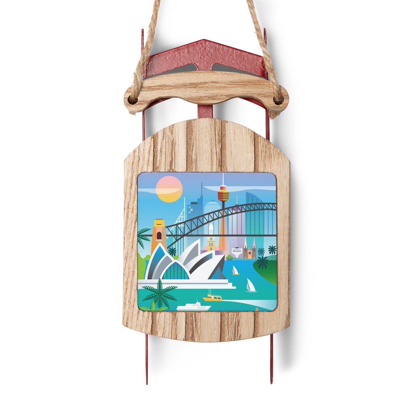 Sydney Sled Ornament