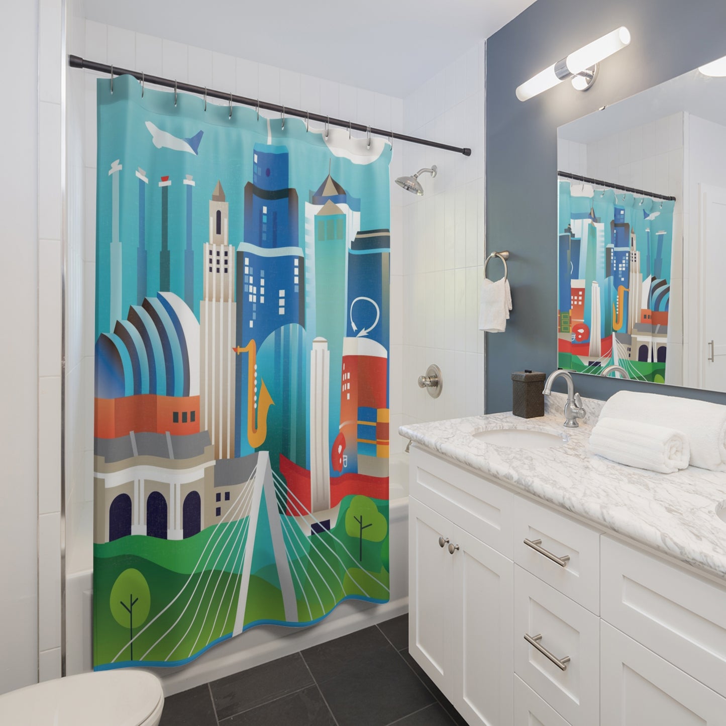 Kansas City Shower Curtain