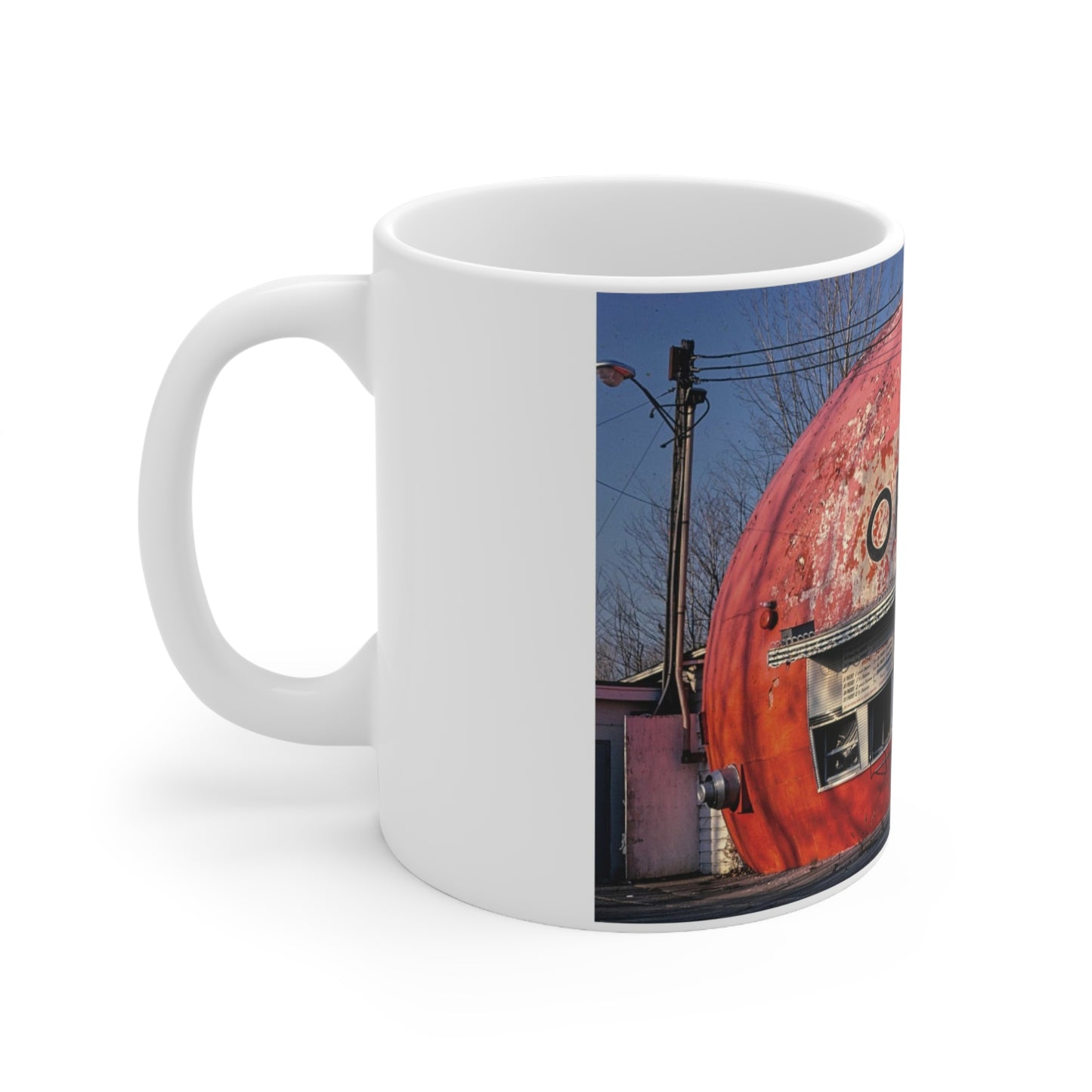 ROADSIDE MUGS - Orange Keramiktasse 11oz