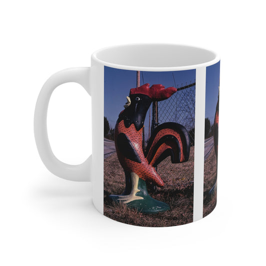 ROADSIDE MUGS - Tasse en céramique grand coq 11oz