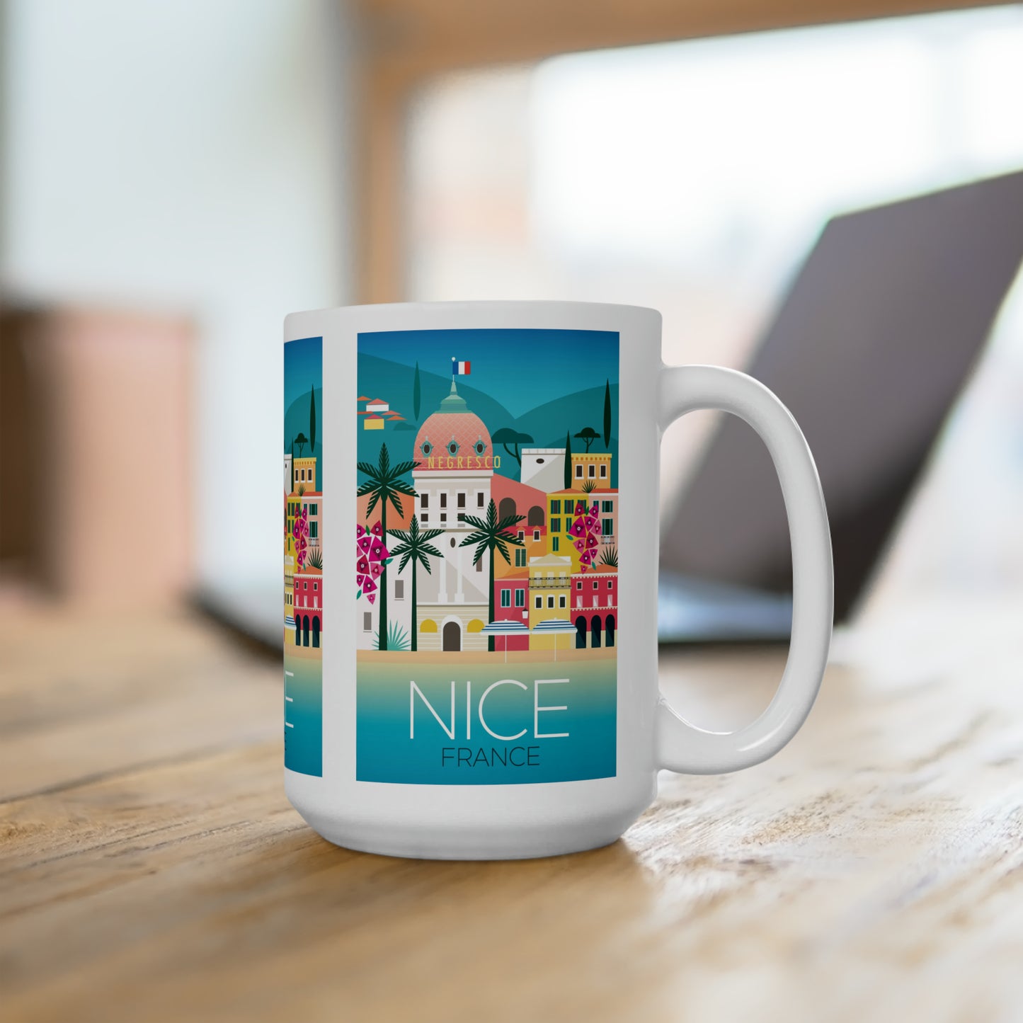 Nice, France Ceramic Mug 11oz or 15oz