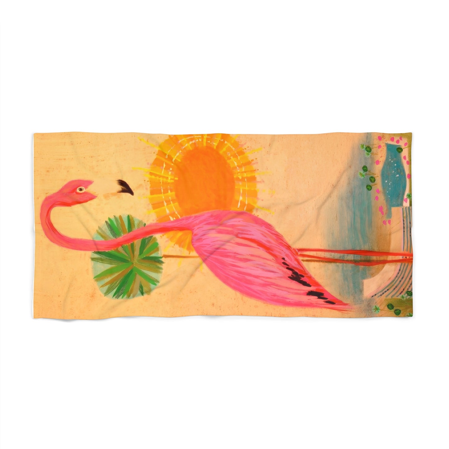 Miami Vintage Beach Towel