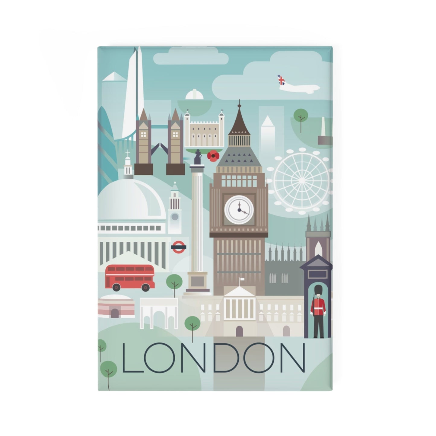 LONDON REFRIGERATOR MAGNET