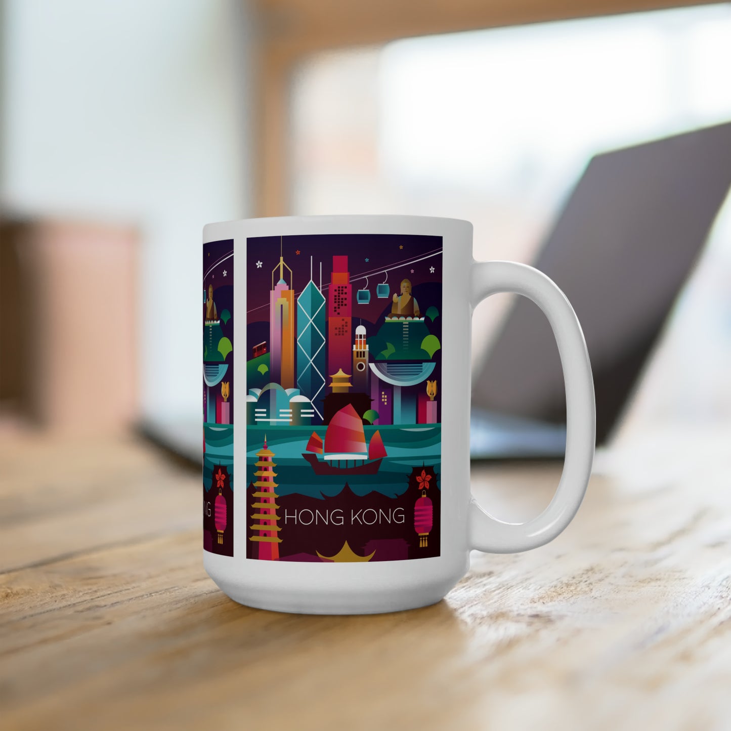 Hong Kong Ceramic Mug 11oz or 15oz