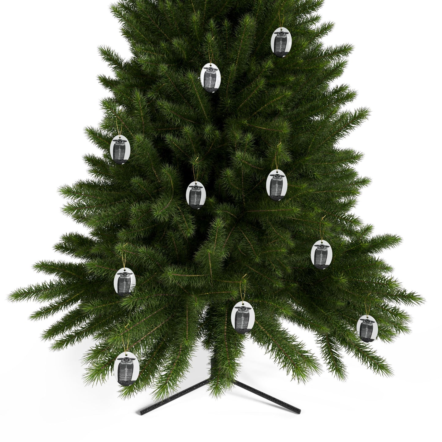 Owl Ceramic Ornament