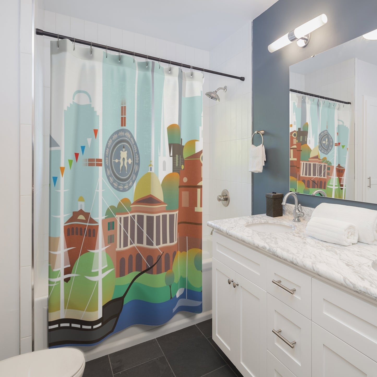 Boston Shower Curtain