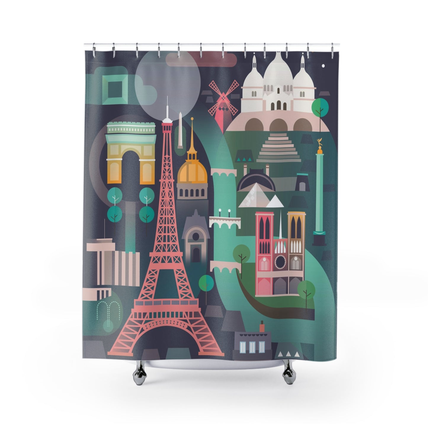 Paris Shower Curtain