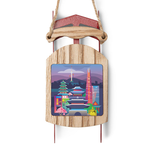 Seoul Sled Ornament