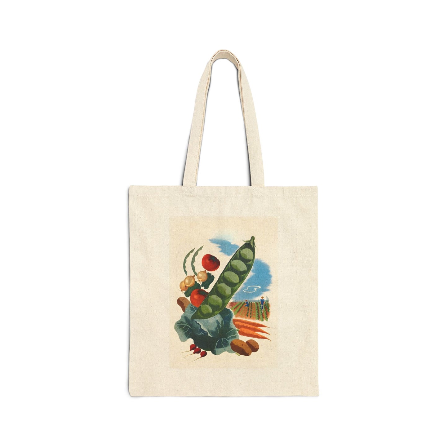 Old-fashioned "Grocery" Tote